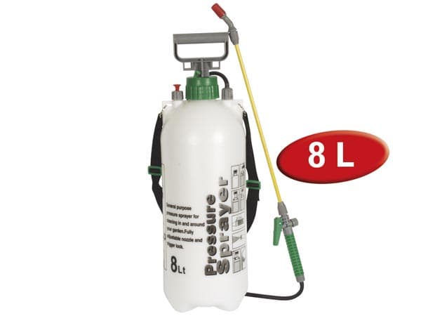 Pulverizador A Presion De Agua Herbicida Pulverizar Casa Y Jardin 8 Litro