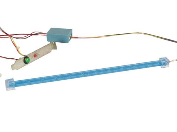 Barra Con Led Intermitente Para Torre Tuning Pc Azul