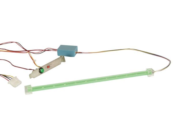 Barra Con Led Intermitente Para Torre Tuning Pc Verde