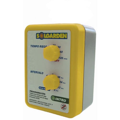 Programador Riego Grifo 2 Diales Regar Auto Vacaciones