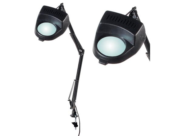 Lupa Luz Articulada 3 Dioptrias Aumento Con Bombilla De Bajo Consumo