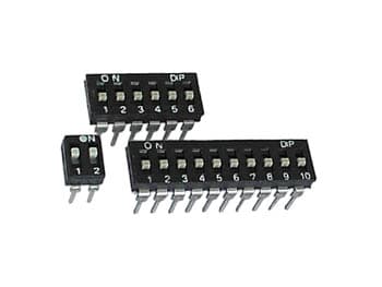 Interruptor Switch Microswitch Dip De Bajo Perfil Onoff 2 Posiciones