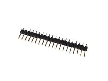 CONECTOR MACHO 1 FILA TIRA 20 PINES 254mm 116mm PARA ARDUINO UNO LEONARDO