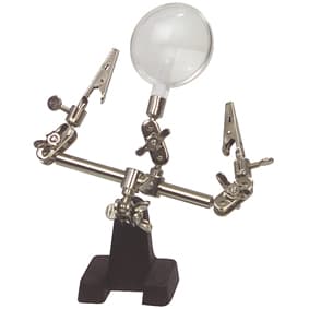 Lupa Con Pinza Sujeccion Auxiliar Tercera Mano