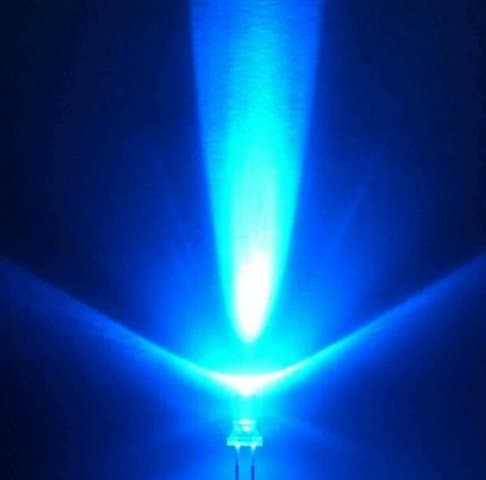 LED AZUL ALTA LUMINOSIDAD 5mm 30000mcd