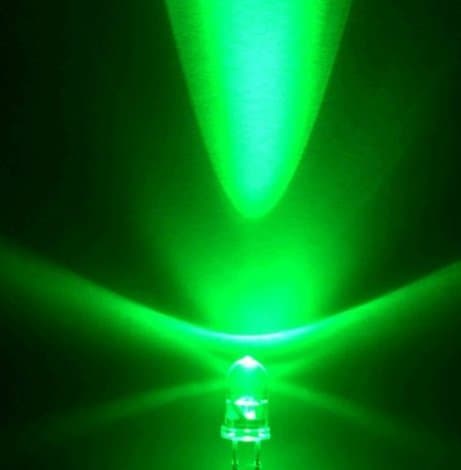 LED VERDE ALTA LUMINOSIDAD 5mm 15000mcd