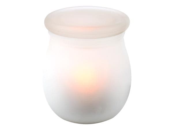 TARRO EFECTO VELA SOLAR RECARGABLE CON LED E INTERRUPTOR 3 6 h DURACION DIA