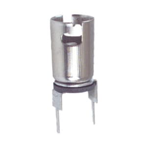 PORTALAMPARAS METALICO ROSCA BAYONETA Ba9s SOLDAR