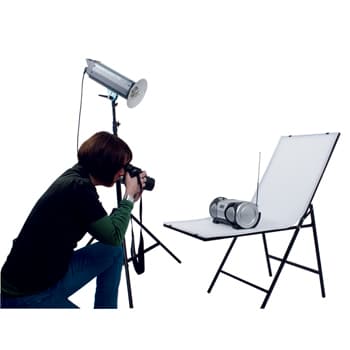 Mesa Estudio Fotografico Retractable No Reflectante