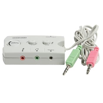 Conmutador De Audio 2 Entradas Hembra 1 Salida Macho