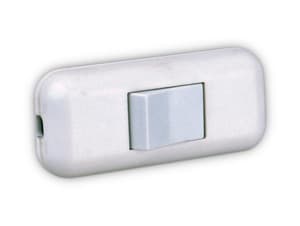 Interruptor De Paso Bipolar 2A Color Negro