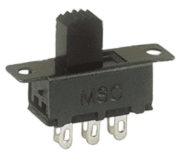 Interruptor Conmutador 2P2C 2 Posiciones 2 Circuitos Independientes Para Chasis