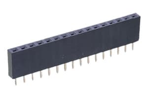 Regleta Hembra Sencilla Con 40 Terminales Rectos Para Arduino