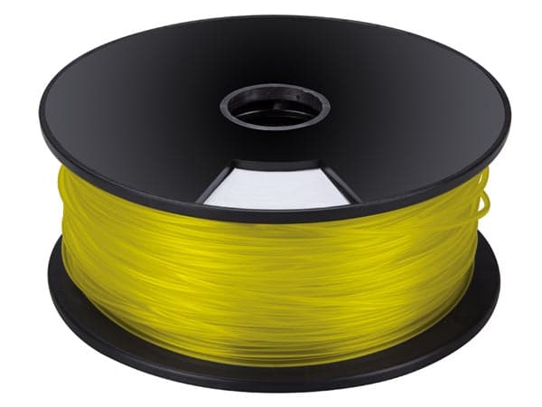 ROLLO FILAMENTO DE PLA PARA IMPRESORA IMPRESION 3D COLOR AMARILLO 3mm 1Kg