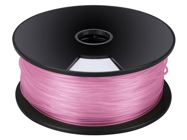ROLLO FILAMENTO DE PLA PARA IMPRESORA IMPRESION 3D COLOR ROSA 3mm 1Kg