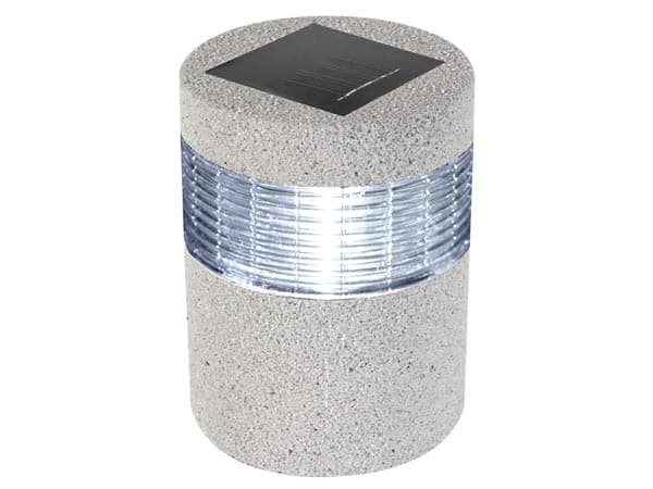 LAMPARA SOLAR PARA JARDIN FORMA DE PIEDRA 115 x 155cm PLACA SOLAR Y LED