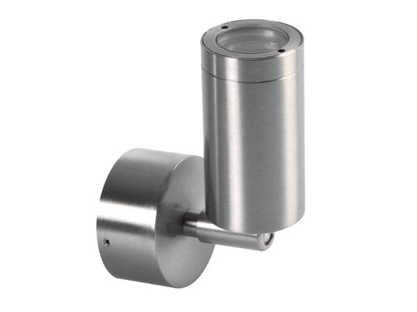 Lampara Led Mural Para Exteriores Acero Inoxidable 230V Ip65 Blanco Frio 6500K