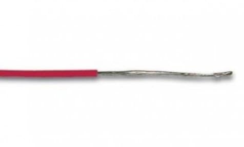 ROLLO CABLE HILO MULTIFILAR FLEXIBLE ROJO 025mm2 PROTOTIPO 1m