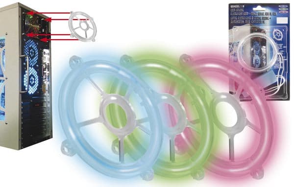 Tubo Fluorescente De Catodo Frio Alimentacion Rosa