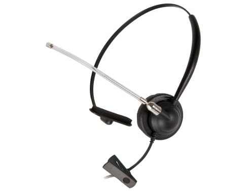 Manos Libres Para Telefono Fijo Microfono Auricular De Diadema Profesional