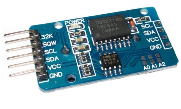 Reloj De Precision Ds3231 Clock Time Para Robotica Rtc Ds 3231 Con Pila Boton